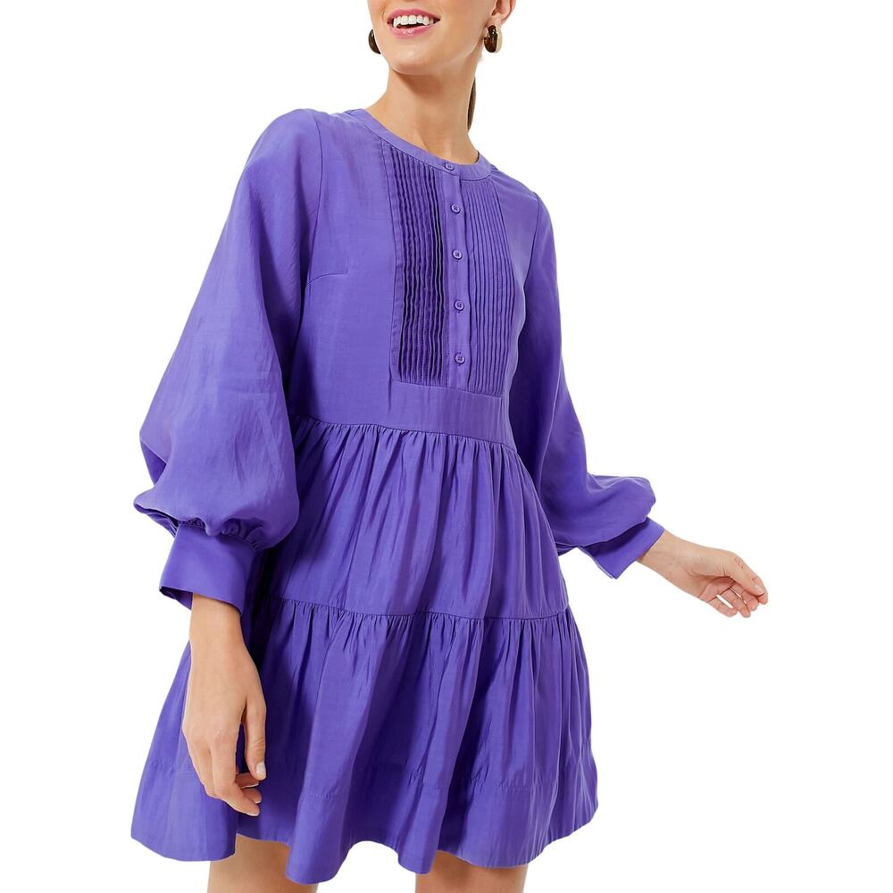 Tuckernuck Chic Purple Amie Mini Dress Size XS